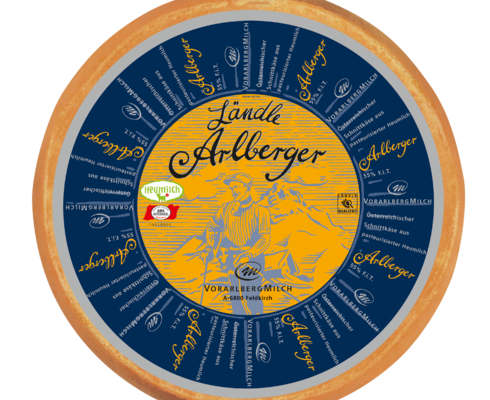 Arlberger Laib, Vorarlberg Milch